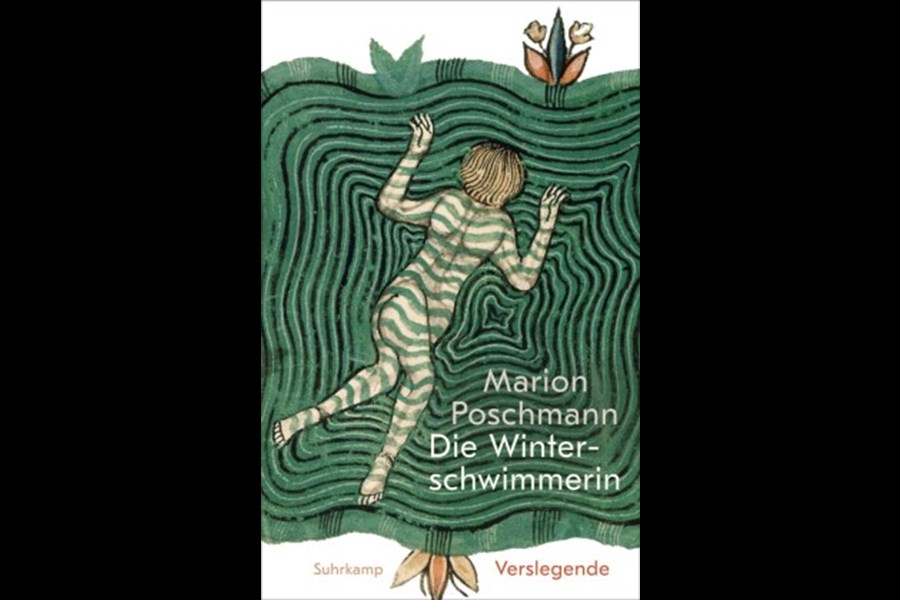 Die Winterschwimmerin