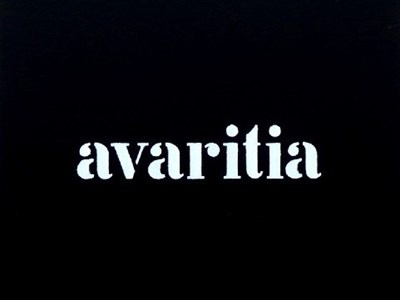 Avaritia - Gier